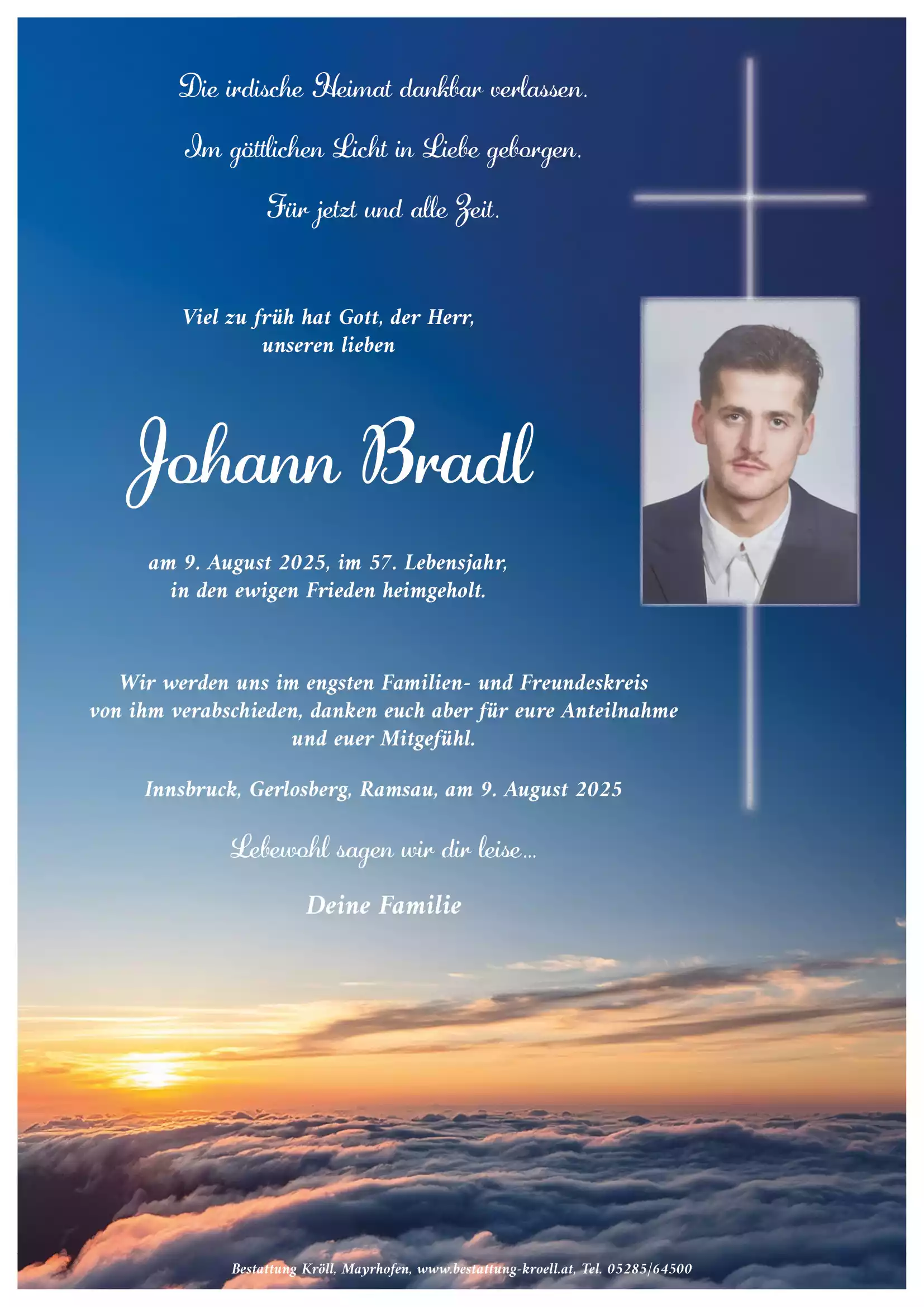 Parte von Johann Bradl